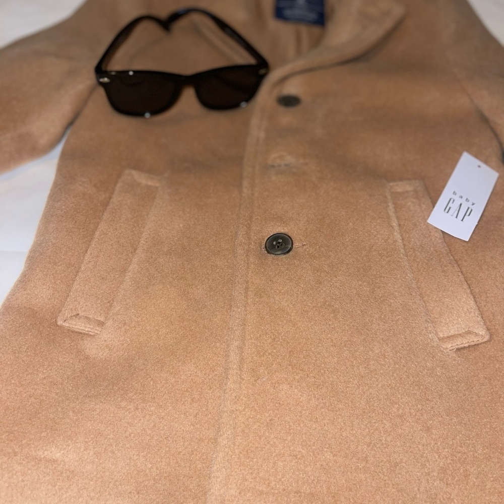 GAP kids’s Camel Pea Coat